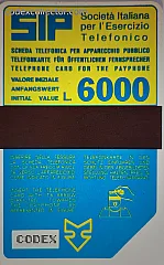 Sida "Secondo gruppo" (L. 6.000)