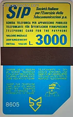 Sida "Terzo gruppo" - code 8605 (L. 3.000)