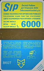 Sida "Terzo gruppo" - code 8607