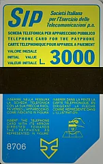 Sida "Terzo gruppo" - code 8706