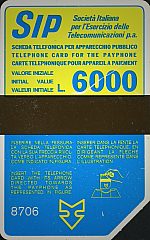 Sida "Terzo gruppo" - code 8706