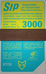 Sida "Terzo gruppo" - code 8709