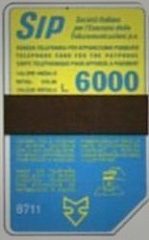 Sida "Terzo gruppo" - code 8709