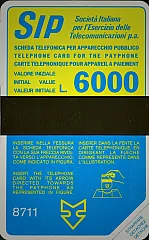 Sida "Terzo gruppo" - code 8711