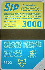 Sida "Terzo gruppo" - code 8803