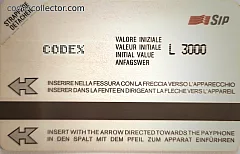Serie Bianca (L. 3.000 italiano/tedesco)