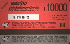 Serie Rossa - 6 number code