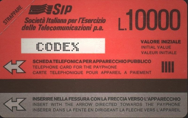 Serie Rossa - 6 number code