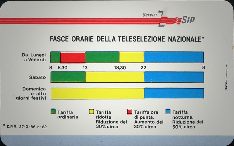 Fasce Orarie - Servizi 1