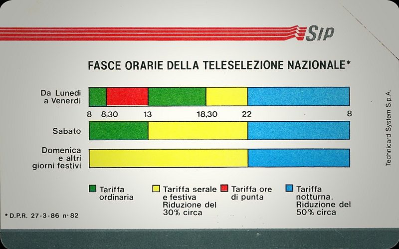 Fasce Orarie (A larga)