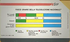 Fasce Orarie
