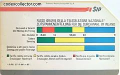 Fasce Orarie (italiano/tedesco)