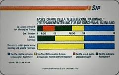 Fasce Orarie - Not issued (Italian/German languages)
