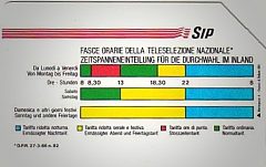 Fasce Orarie (Italian/German languages)