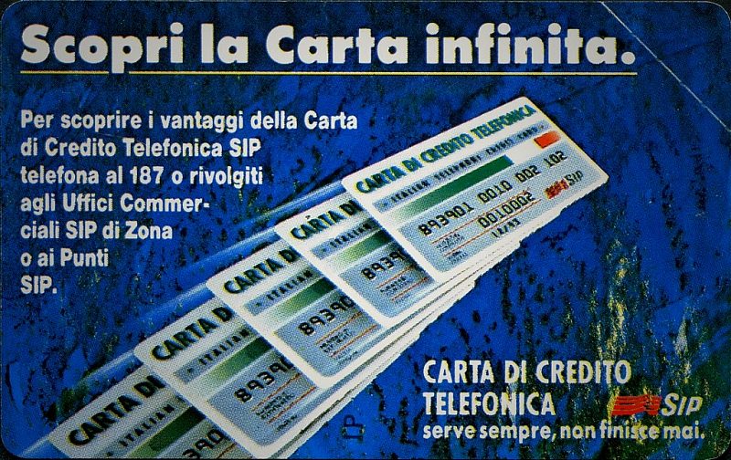 Carta Infinita - Tipo B