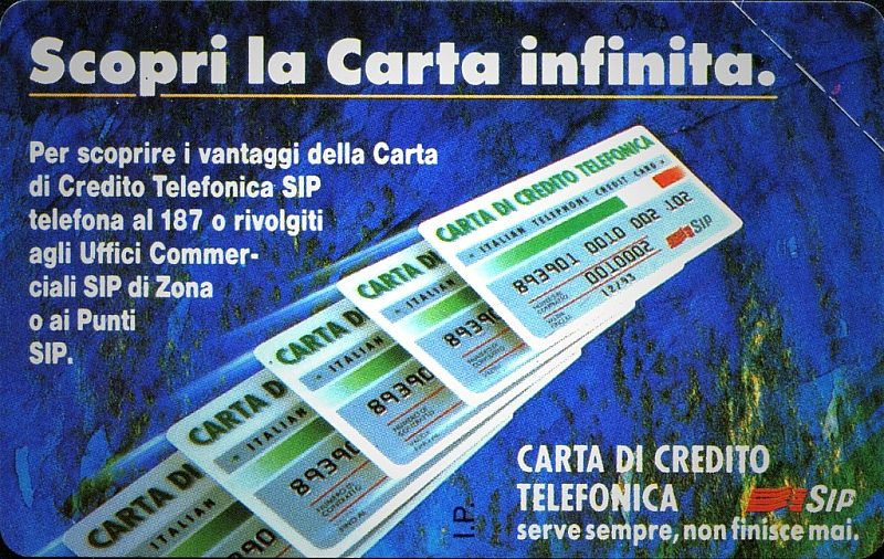 Carta Infinita - Tipo B