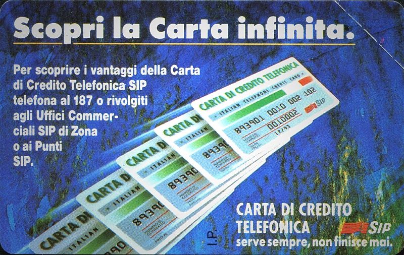 Carta Infinita - Tipo B