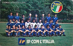 Italia '90 - IP con l'Italia (L. 10.000)