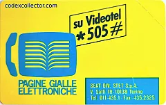 Videotel - Pagine Gialle Elettroniche (L. 5.000)