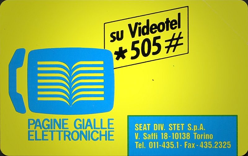 Videotel - Pagine Gialle Elettroniche