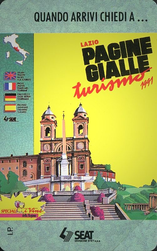 Pagine gialle '91 - Lazio