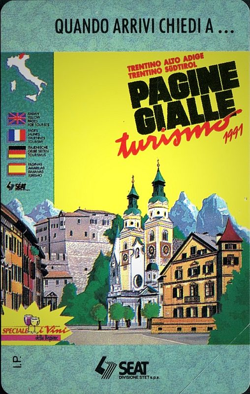 Pagine gialle '91 - Trentino Alto Adige