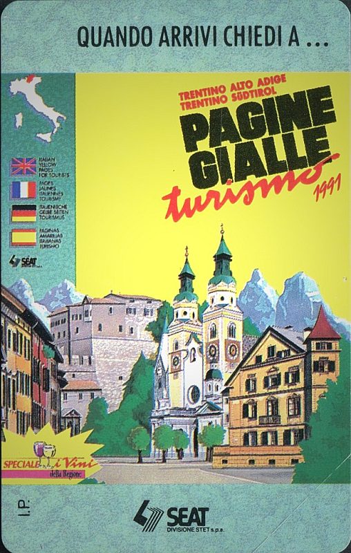 Pagine gialle '91 - Trentino Alto Adige