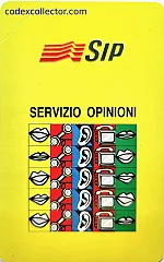 Servizio Opinioni SIP (L. 10.000)