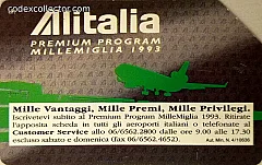 Alitalia - Mille Miglia (L. 10.000)