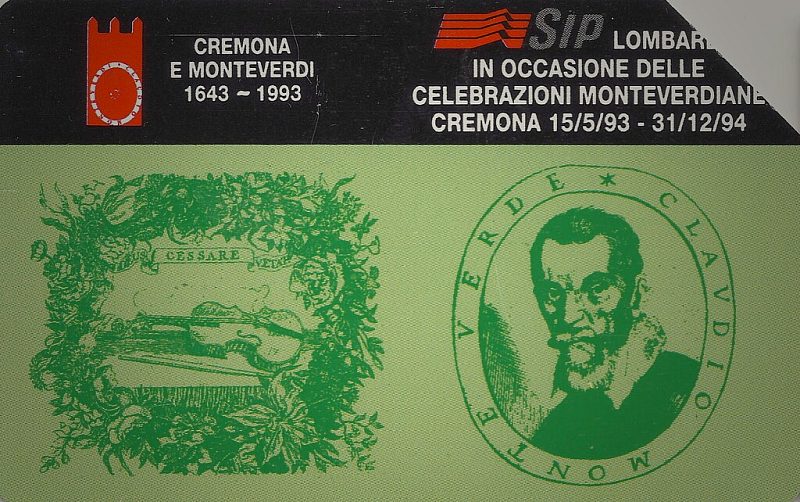 Celebrazioni Monteverdiane (Verde)