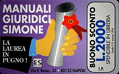 Edizioni Simone - La Laurea in Pugno
