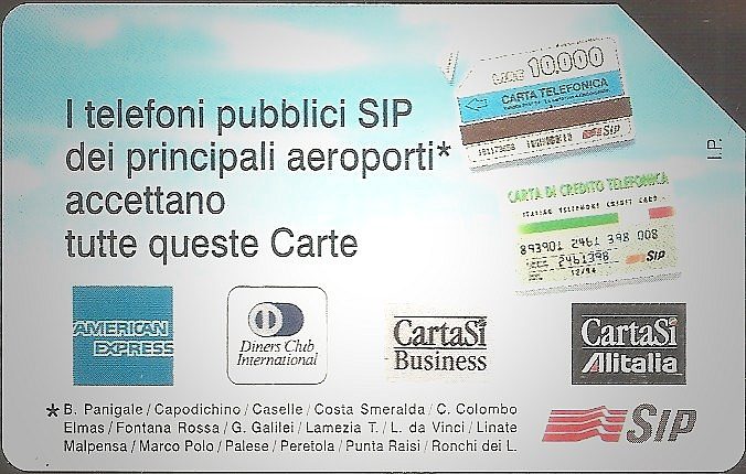 Sip - Carte Di Credito