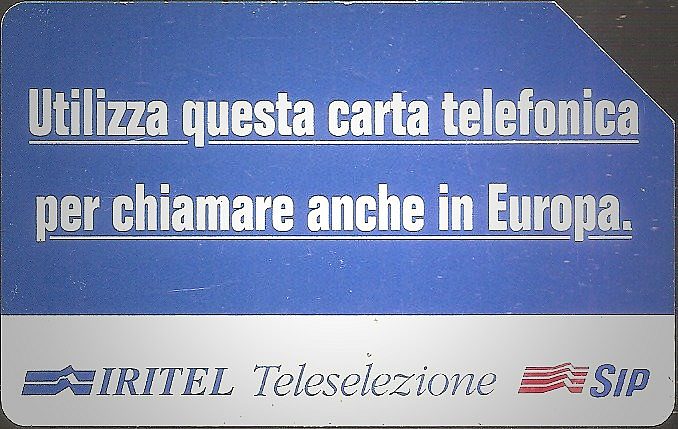 Iritel - Teleselezione