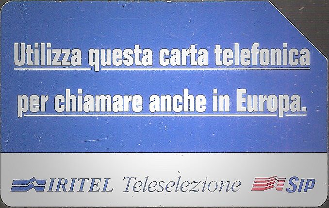 Iritel - Teleselezione