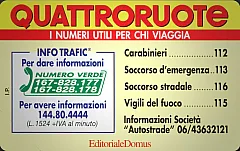 Ed. Domus Quattroruote (Alfanumeric)