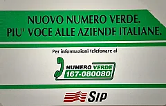 Nuovo numero verde. Più voce (L. 5.000)