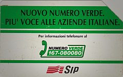 Nuovo numero verde. Più voce