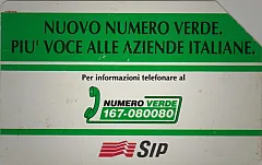 Nuovo numero verde. Più voce