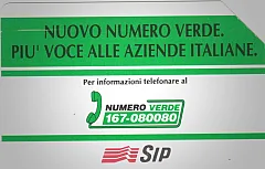 Nuovo numero verde. Più voce