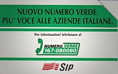 Nuovo numero verde. Più voce