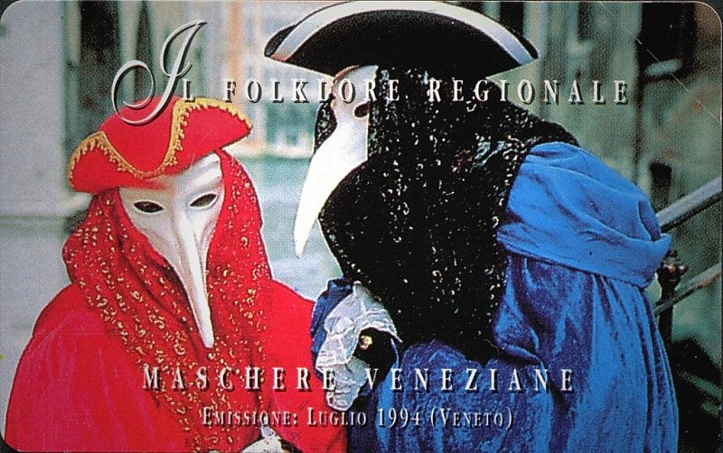 Il folklore regionale - Maschere veneziane