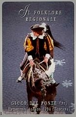 Il folklore regionale - Gioco del ponte