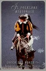 Il folklore regionale - Gioco del ponte