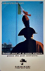 Carabinieri - Die Karte (L. 5.000 italiano/tedesco)