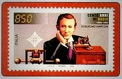 Centenario Della Radio - Francobollo