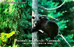 Animali Nei Parchi Nazionali - Orso (L. 5.000)