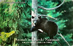 Animali Nei Parchi Nazionali - Orso (L. 5.000)
