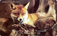 Animali Nei Parchi Nazionali - Volpe (L. 10.000)
