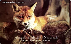 Animali Nei Parchi Nazionali - Volpe (L. 10.000)