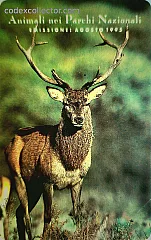 Animali Nei Parchi Nazionali - Cervo (L. 10.000)